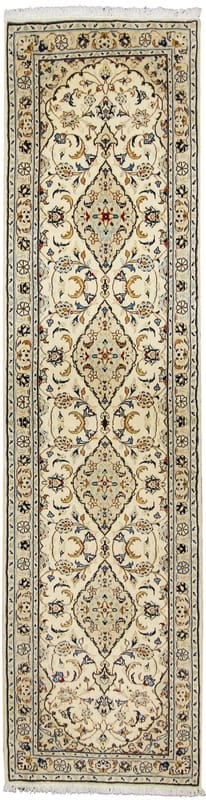 Kashan Teppich 318x81 cm - Traditioneller Perserteppich handgeknüpft