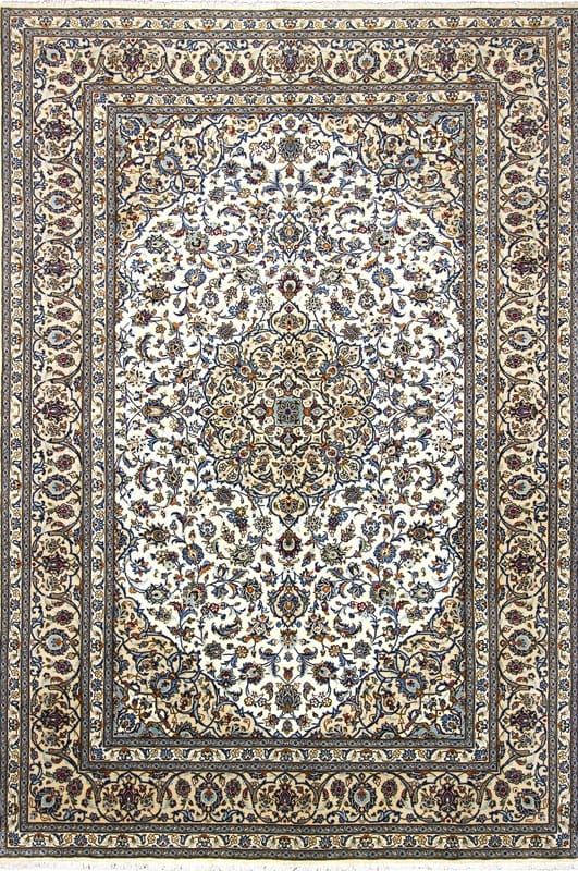 Kashan Teppich 361x247 cm – Traditioneller Perserteppich, handgeknüpft