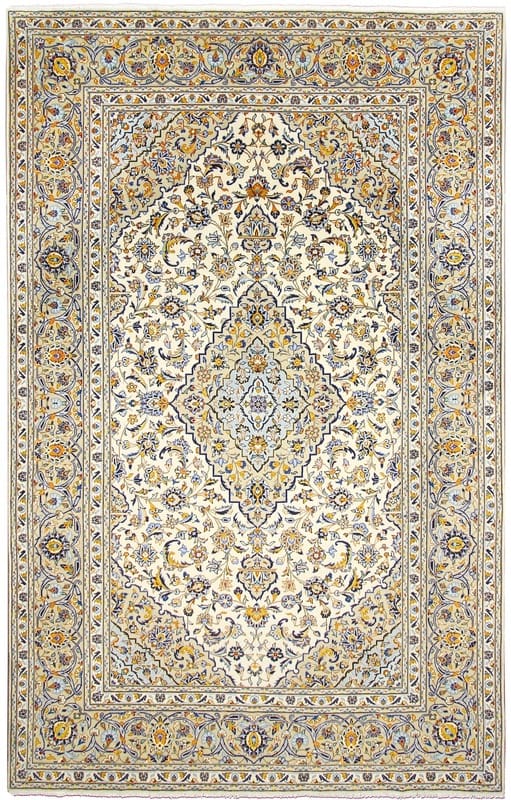 Kashan Teppich 382x246 cm – klassisch, handgeknüpft, Perserteppich