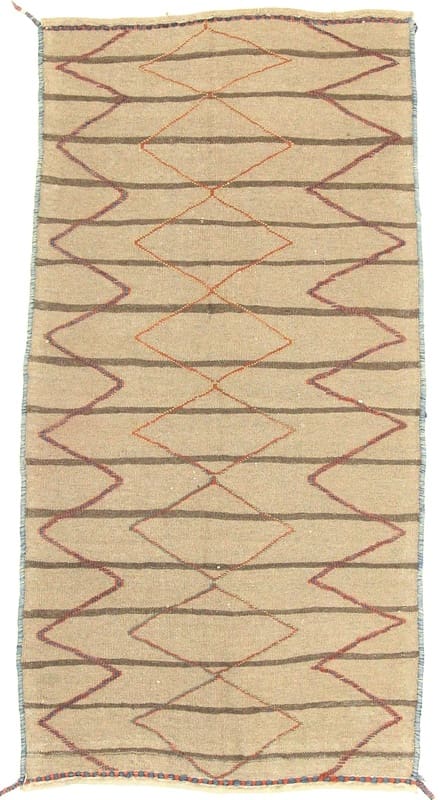 KELIM Teppich 188x96 cm – Traditioneller Orientteppich handgewebt