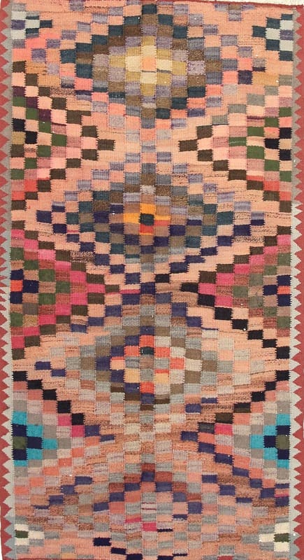 Kelim Teppich 250x134 cm – Traditioneller Orientteppich handgewebt