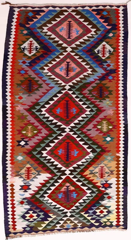 Kelim Teppich 282x154 cm – Traditionell, handgewebt, Iranischer Stil