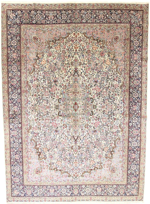 Kerman Antik Teppich 427x321 cm | Perserteppich | handgeknüpft