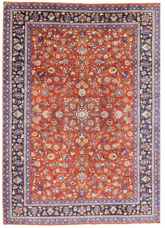 Keshan Orientteppich 292x198 cm - Traditionell handgeknüpft