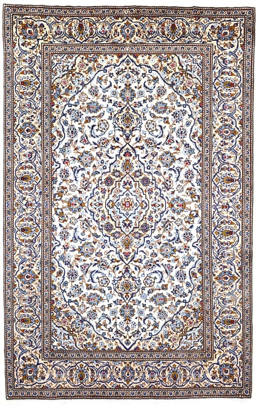 KESHAN Teppich 308x196 cm – Perserteppich, handgeknüpft, klassisch