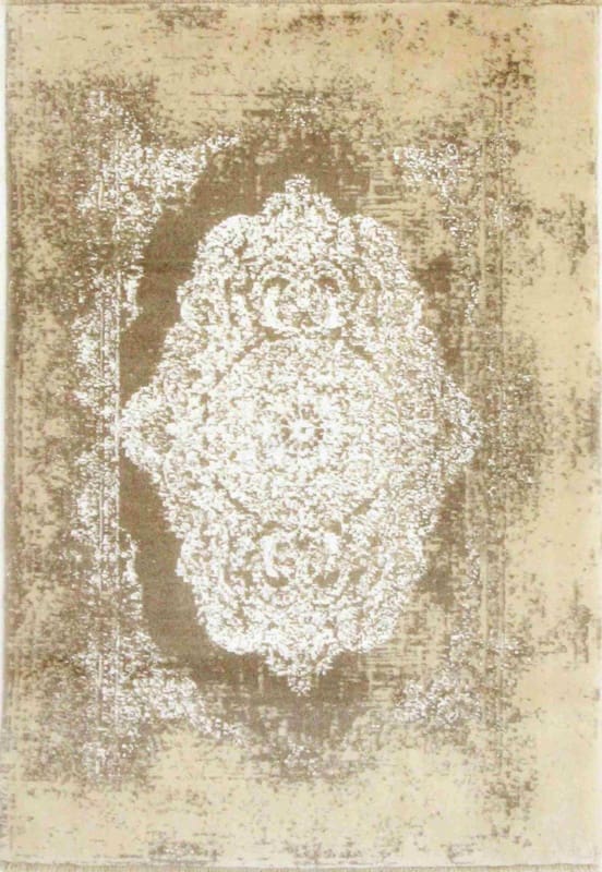 Klassischer Orientteppich 184x124 cm mit floralen Mustern, handgeknüpft