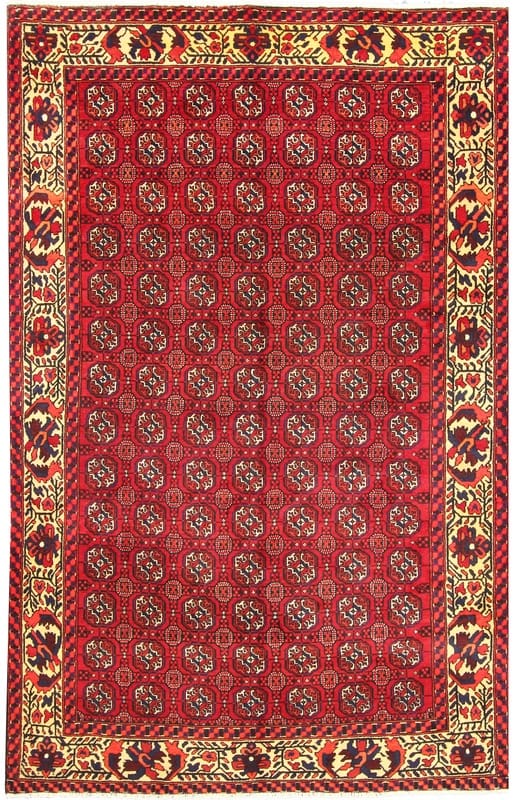 Kurdi Orientteppich 286x185 cm – Handgeknüpft aus Wolle