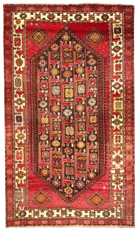 Kurdi Orientteppich 297x178 cm – Handgeknüpft, Wolle, Unikat