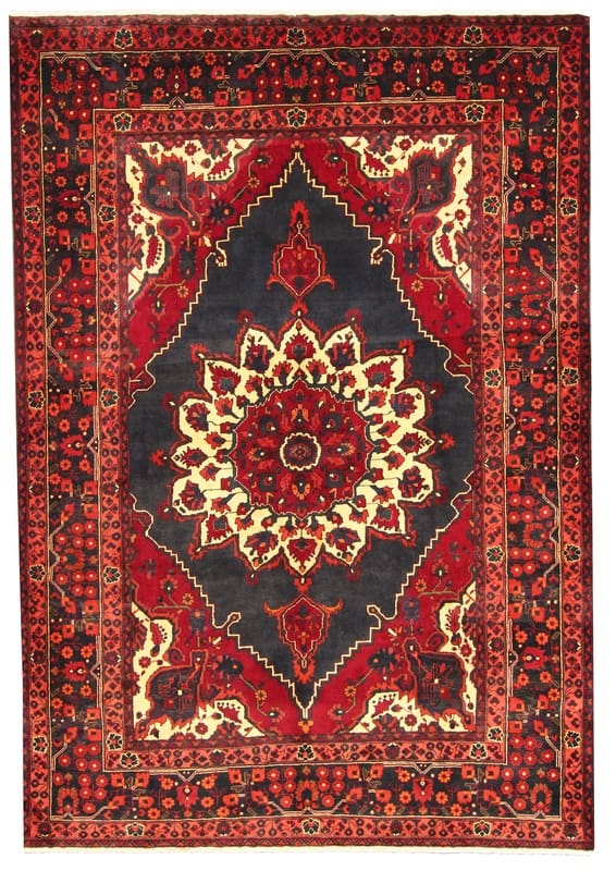 Kurdi Orientteppich 298x221 cm – Handgeknüpft aus Wolle, Unikat
