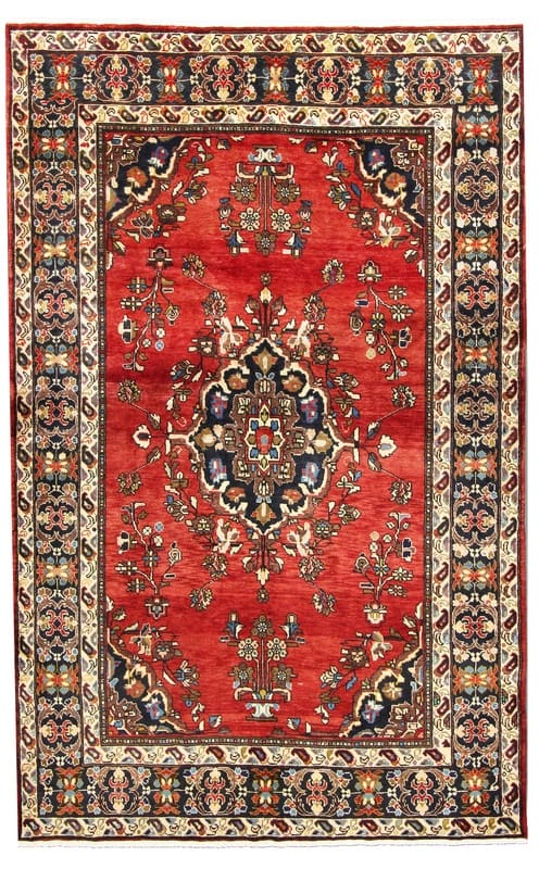 Kurdi Orientteppich 312x201 cm - Handgeknüpft, Wolle, Floral