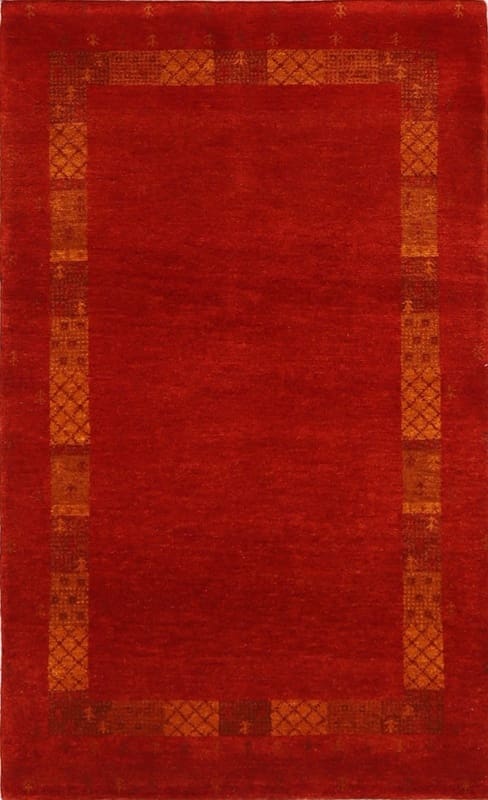 Loribaft Orientteppich 242x171 cm – handgeknüpft, rot, 200.000 Knoten