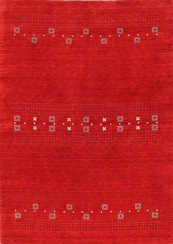 Lourbaf Orientteppich 243x172 cm, Gabbeh, handgeknüpft