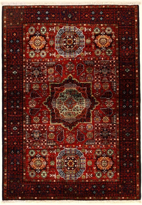 Mamluk Orientteppich 150x106 cm – handgeknüpft, schmutzabweisend