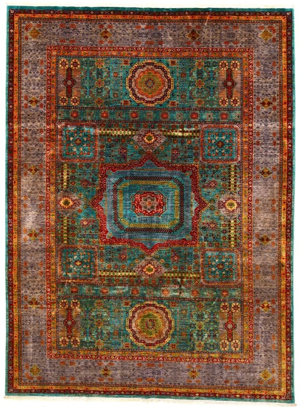 Mamluk Orientteppich 292x217 cm – handgeknüpft, schmutzabweisend