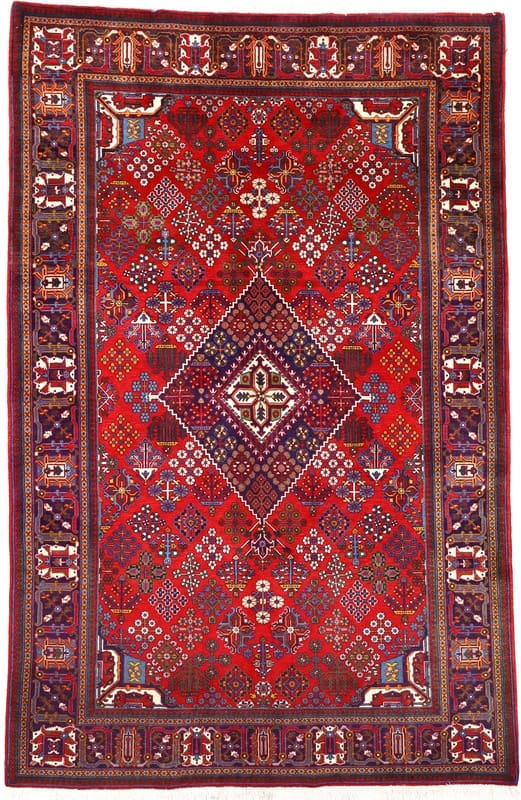 Meymeh Orientteppich 250x161 cm - Handgeknüpft aus Wolle