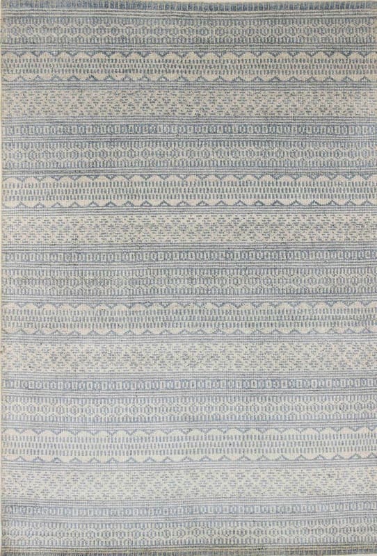 MODERN-IKAT Orientteppich 236x163 cm – handgeknüpft, einzigartig