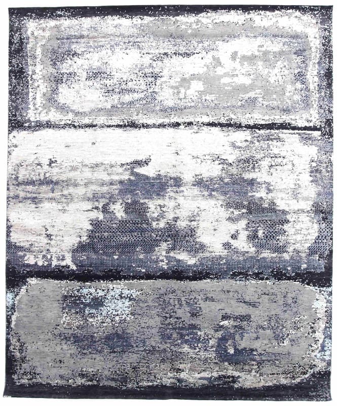 Modern Lotus Teppich 301x249 cm – Handgeknüpft, Orientalisch