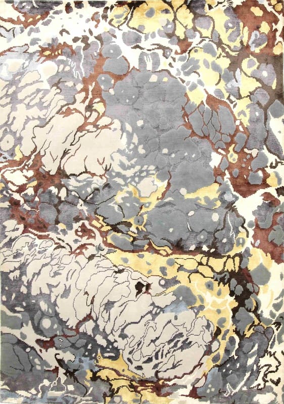 MODERN NEPAL Teppich 245x173 cm – Designer-Orientteppich handgeknüpft