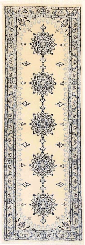 Nain 9 La 190x62 Orientteppich – handgeknüpft, feines Muster