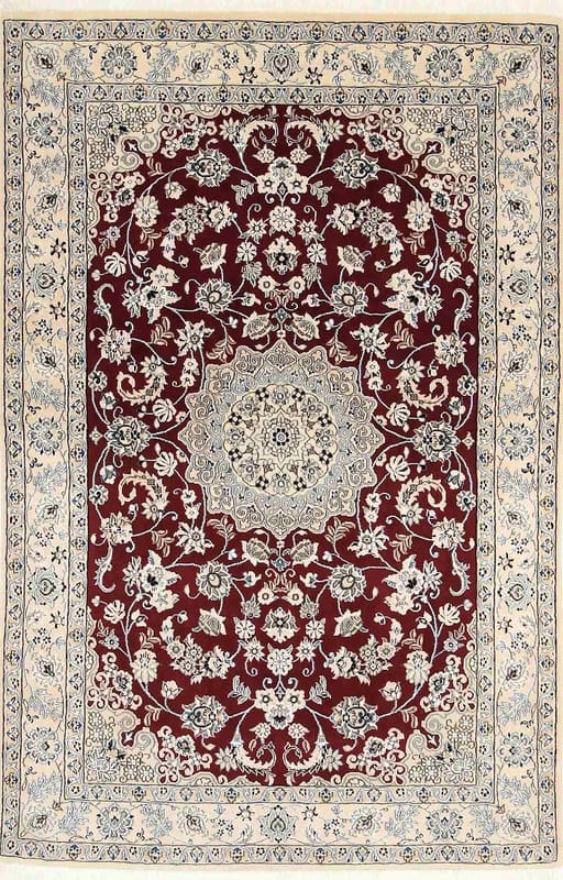 Nain 9 La Orientteppich 203x133 cm - handgeknüpft, hohe Knotenzahl