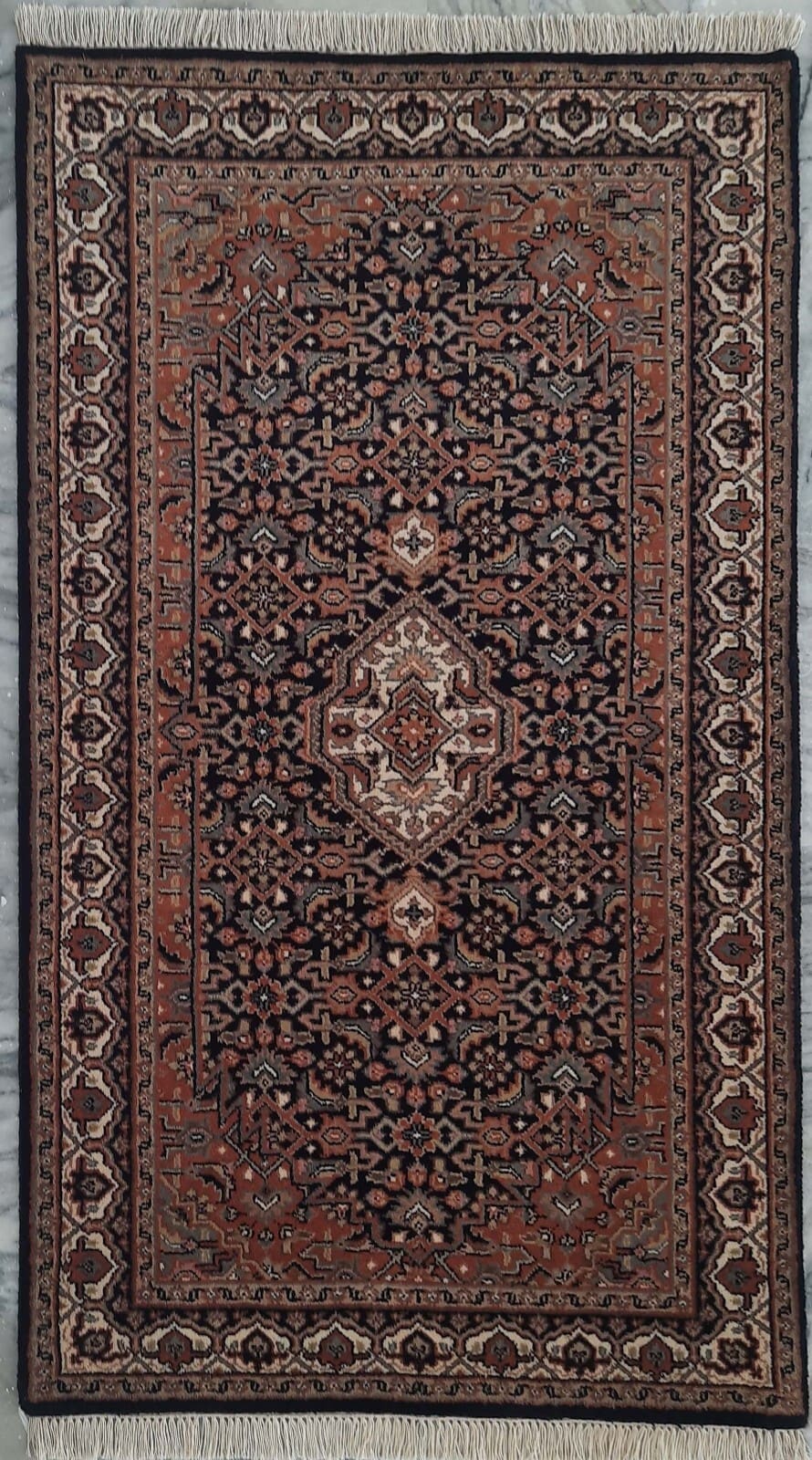 Orientteppich 100% Schurwolle, geometrisch, 165.000 Knoten, handgeknüpft