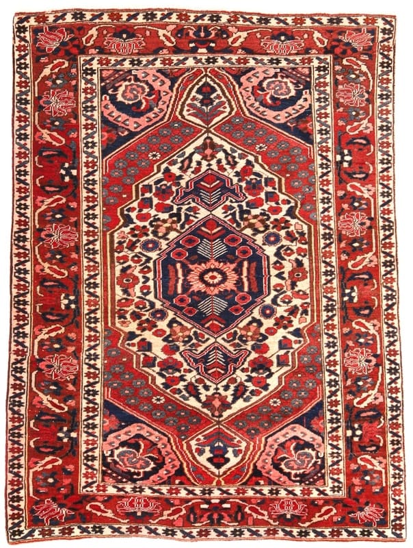Orientteppich Bakhtiar 207x156 cm – Handgeknüpft, Wolle, Unikat