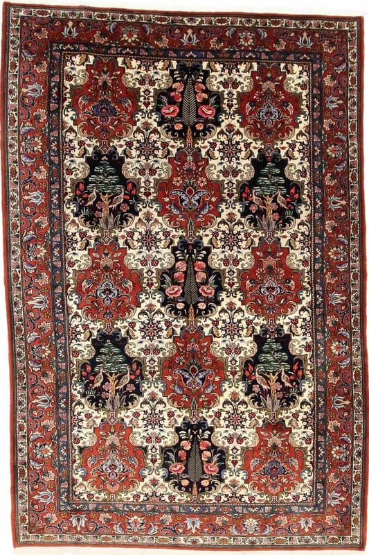 Orientteppich Bakhtiar 299x201 cm – Handgeknüpft, Wolle, Unikat