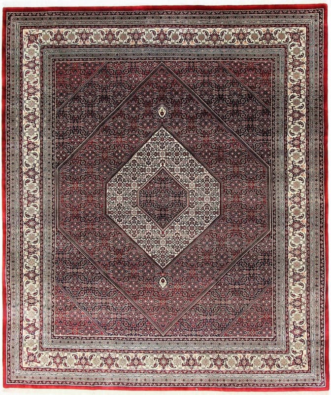 Orientteppich Bidjar 303x258 cm | Handgeknüpft | Hochwertig