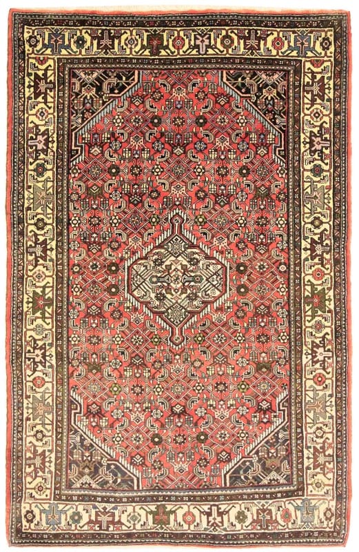 Orientteppich Bortschalou 211x135 cm, semi-antik, handgeknüpft