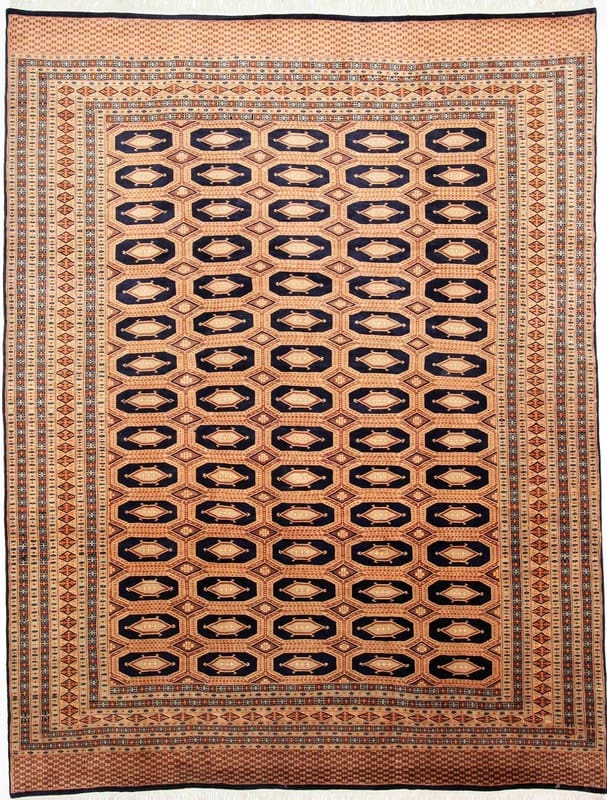 Orientteppich Buchara 372x288 cm - Handgeknüpft, zeitlos schön