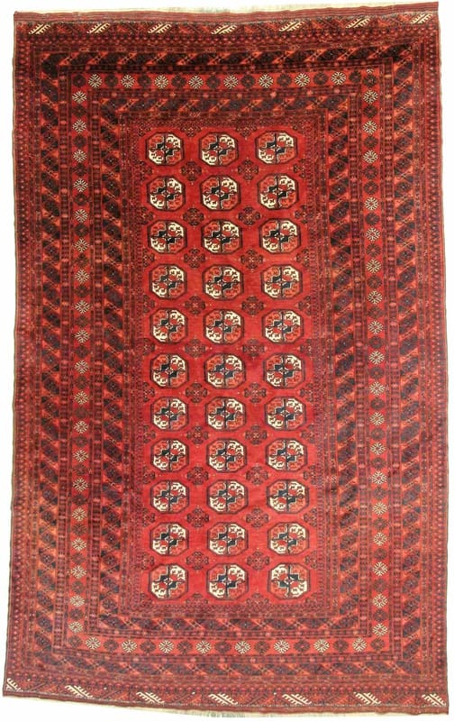 Orientteppich Buchara 380x239 cm – handgeknüpft, traditionell