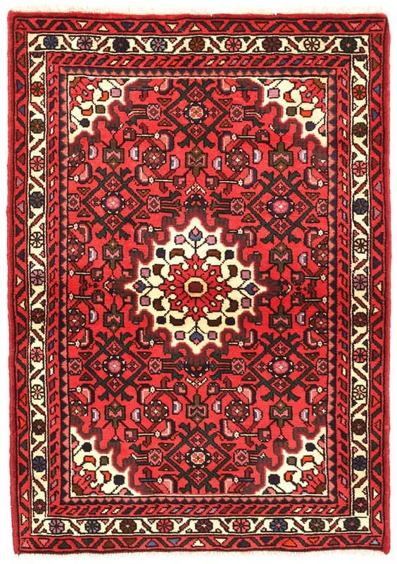 Orientteppich Hamadan 149x104 cm, antik, handgeknüpft