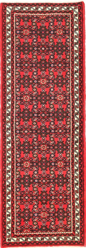 Orientteppich HOSEANABAD 199x71 cm, semi-antik, handgeknüpft