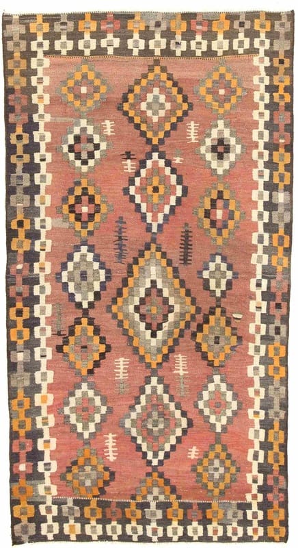 Orientteppich KELIM 264x138 - Handgewebt, Tradition aus dem Orient