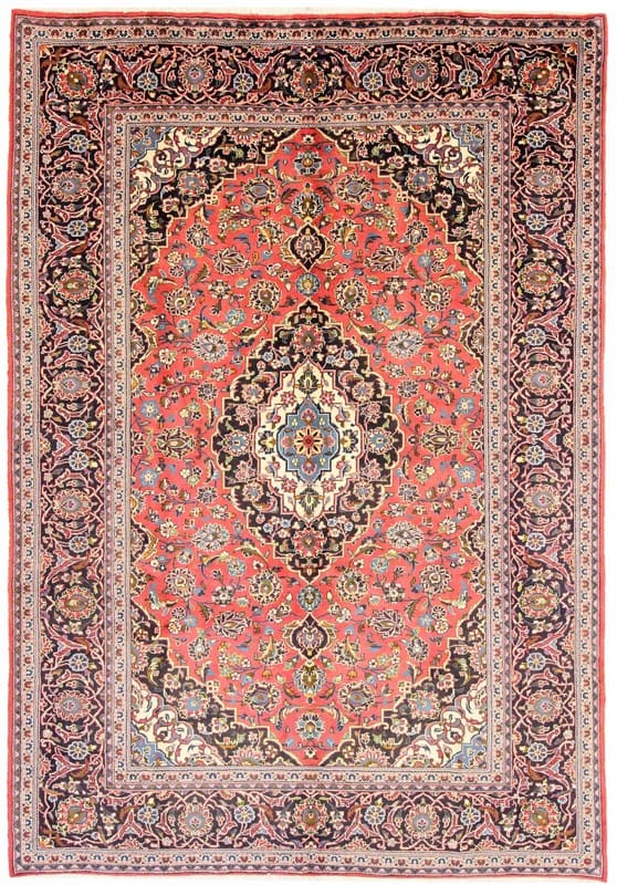 Orientteppich Keschan 299x209 cm - Handgeknüpft, edles Muster