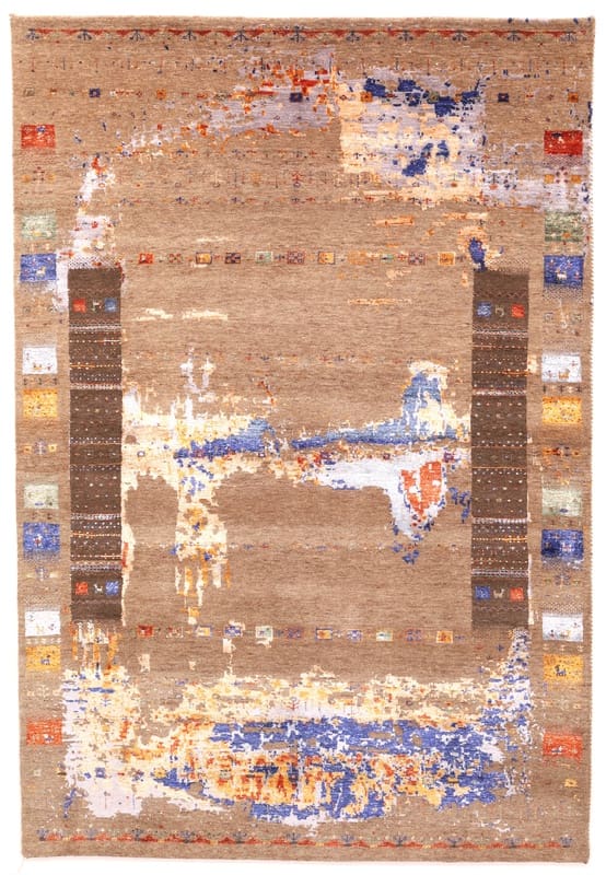 Orientteppich LORUBAFT 253x172 cm – Hochwertig & handgeknüpft