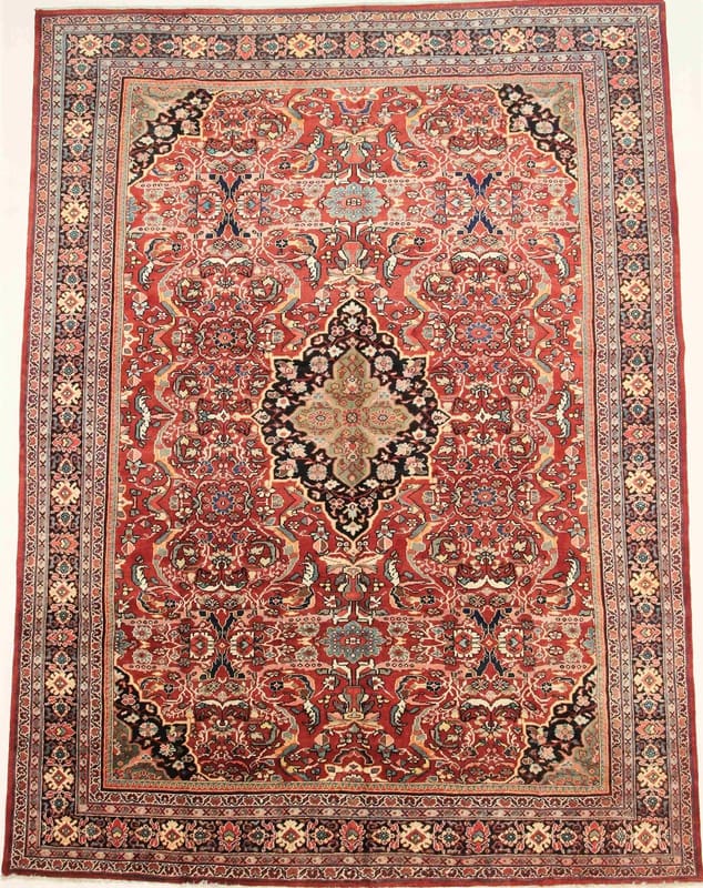 Orientteppich Mohajeran Antik 427x321 cm, Sarough Mir Design, handgeknüpft