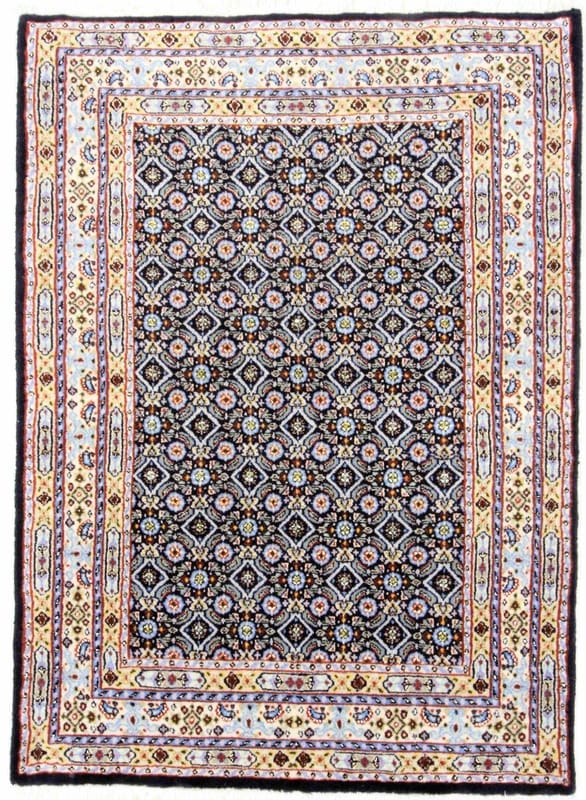 Orientteppich MOUD 115x83 cm | handgeknüpft, einzigartiges Design