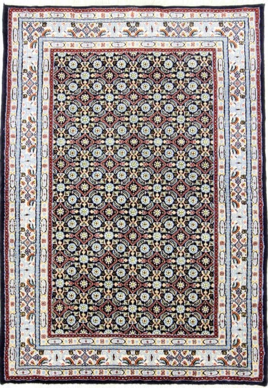 Orientteppich MOUD 120x83, handgeknüpft, stilvolles Design