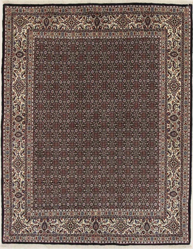 Orientteppich MOUD 200x159 cm - Handgeknüpft, feines Muster