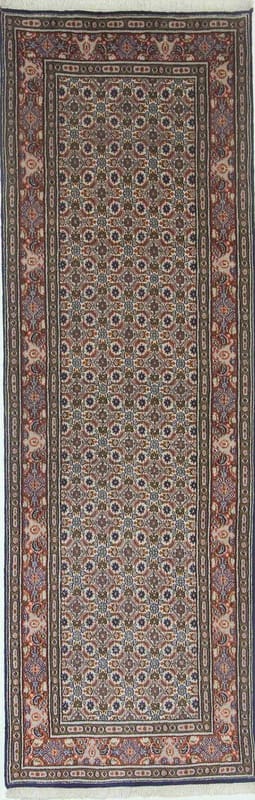 Orientteppich MOUD 248x81 cm, handgeknüpft, orientalisches Muster