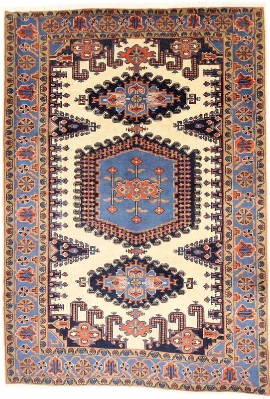 Orientteppich Sarough Mir 302x211 cm – antik, handgeknüpft