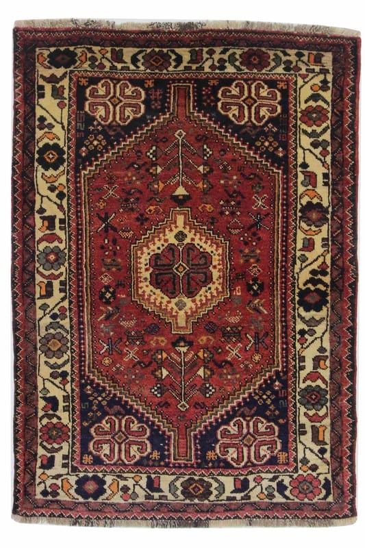 Orientteppich SHIRAZ 160x114 cm, handgeknüpft, traditionelles Muster