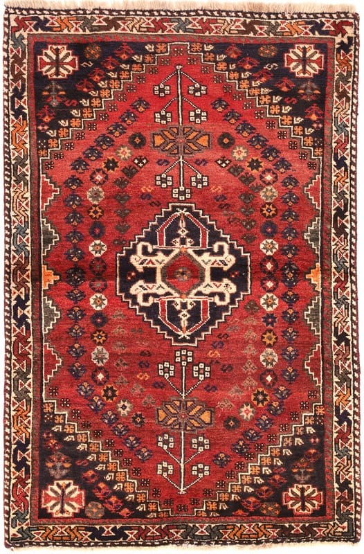 Orientteppich SHIRAZ 164x107 cm, Wolle, handgeknüpft