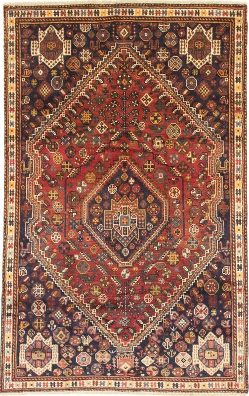 Orientteppich SHIRAZ 232x147 | Handgeknüpft, traditionelles Muster