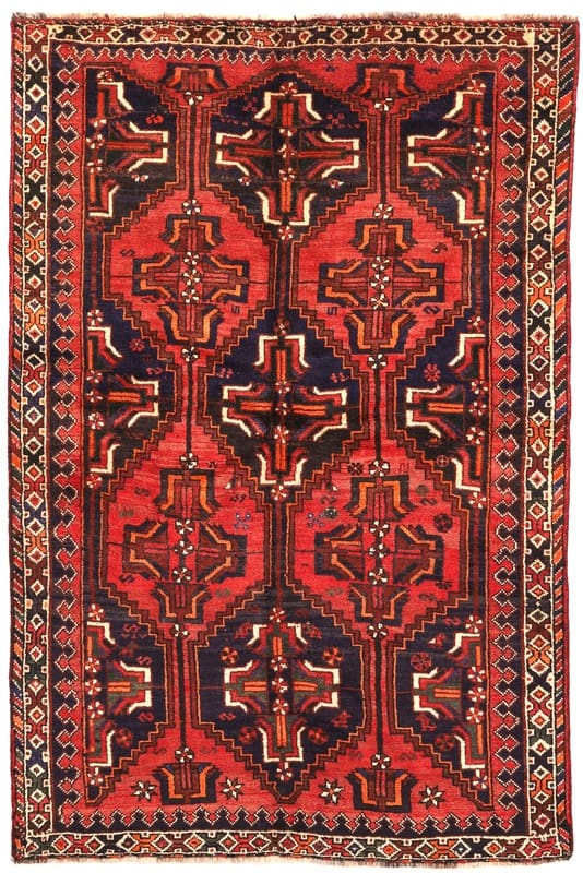 Orientteppich SHIRAZ 232x155 cm aus Wolle, handgeknüpft