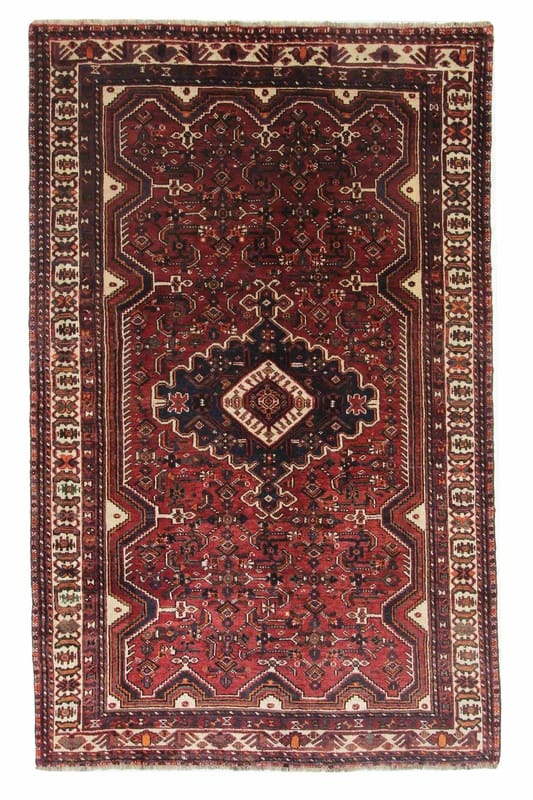 Orientteppich SHIRAZ 268x166 cm, bunt, handgeknüpft