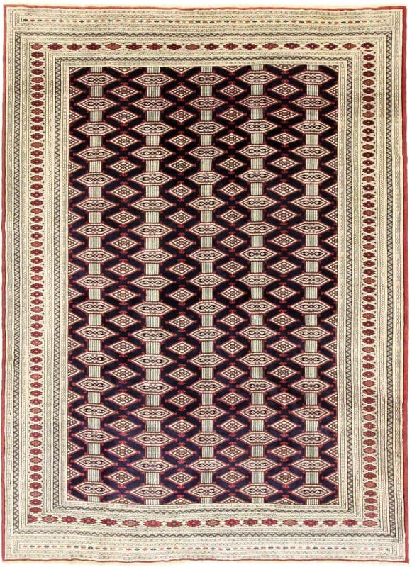 Orientteppich Turkaman 291x213 cm – Handgeknüpft, 100% Wolle