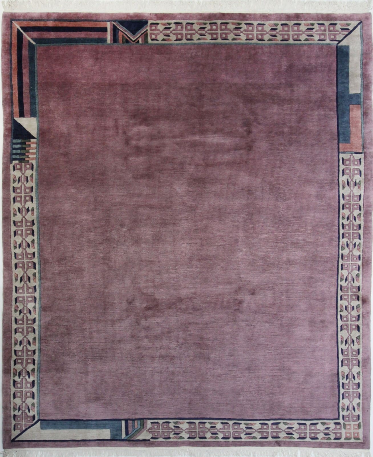 Original Nepal Handgeknüpfter Orientteppich 298 x 255 cm, Top Ware