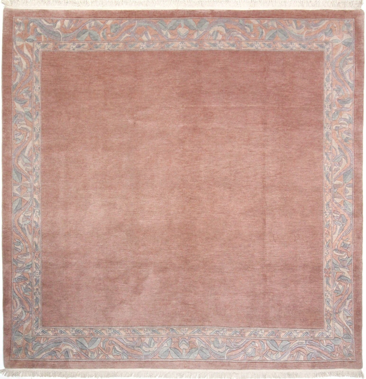 Original Nepal Orientteppich 250x250 cm – Handgeknüpft, Top Ware